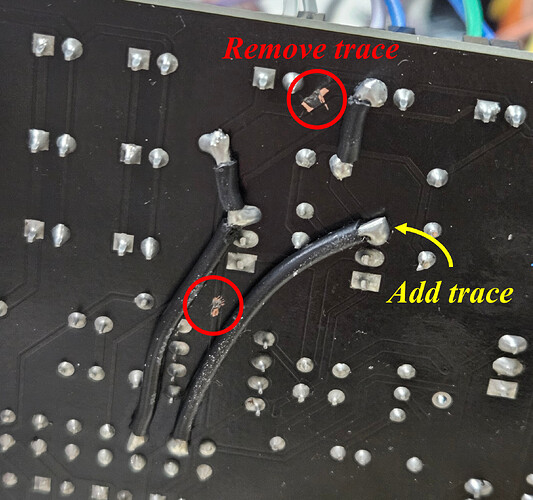 마개조당한 PCB보드,,